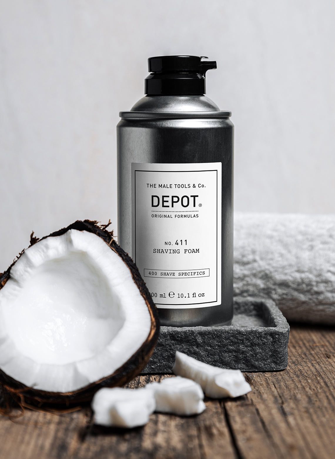 DEPOT NO. 411 SHAVING FOAM - Aretha Natural Beauty 