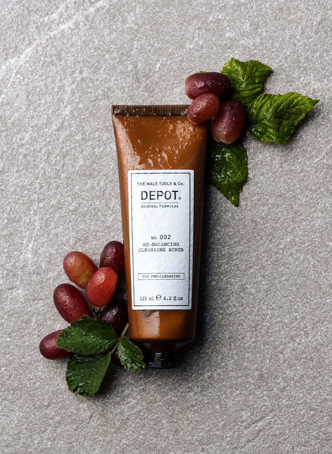 DEPOT NO. 002 RE-BALANCING CLEANSING SCRUB - Aretha Natural Beauty 