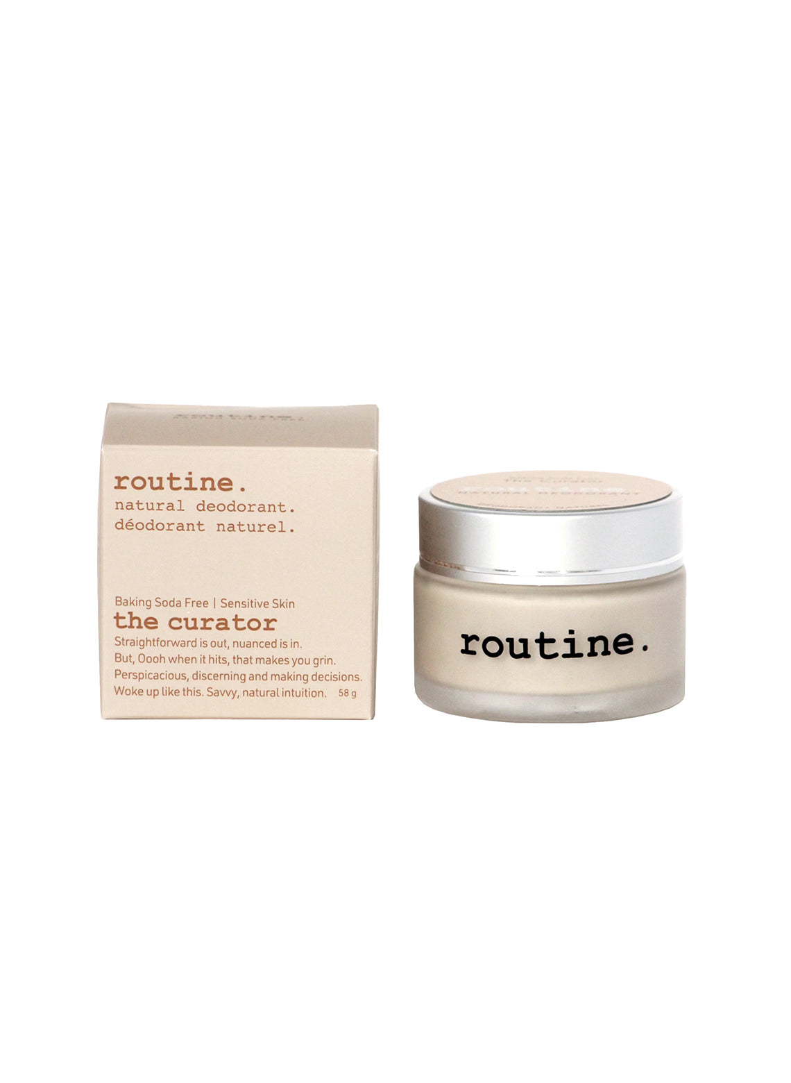routine The Curator Natural Deodorant - Aretha Natural Beauty 