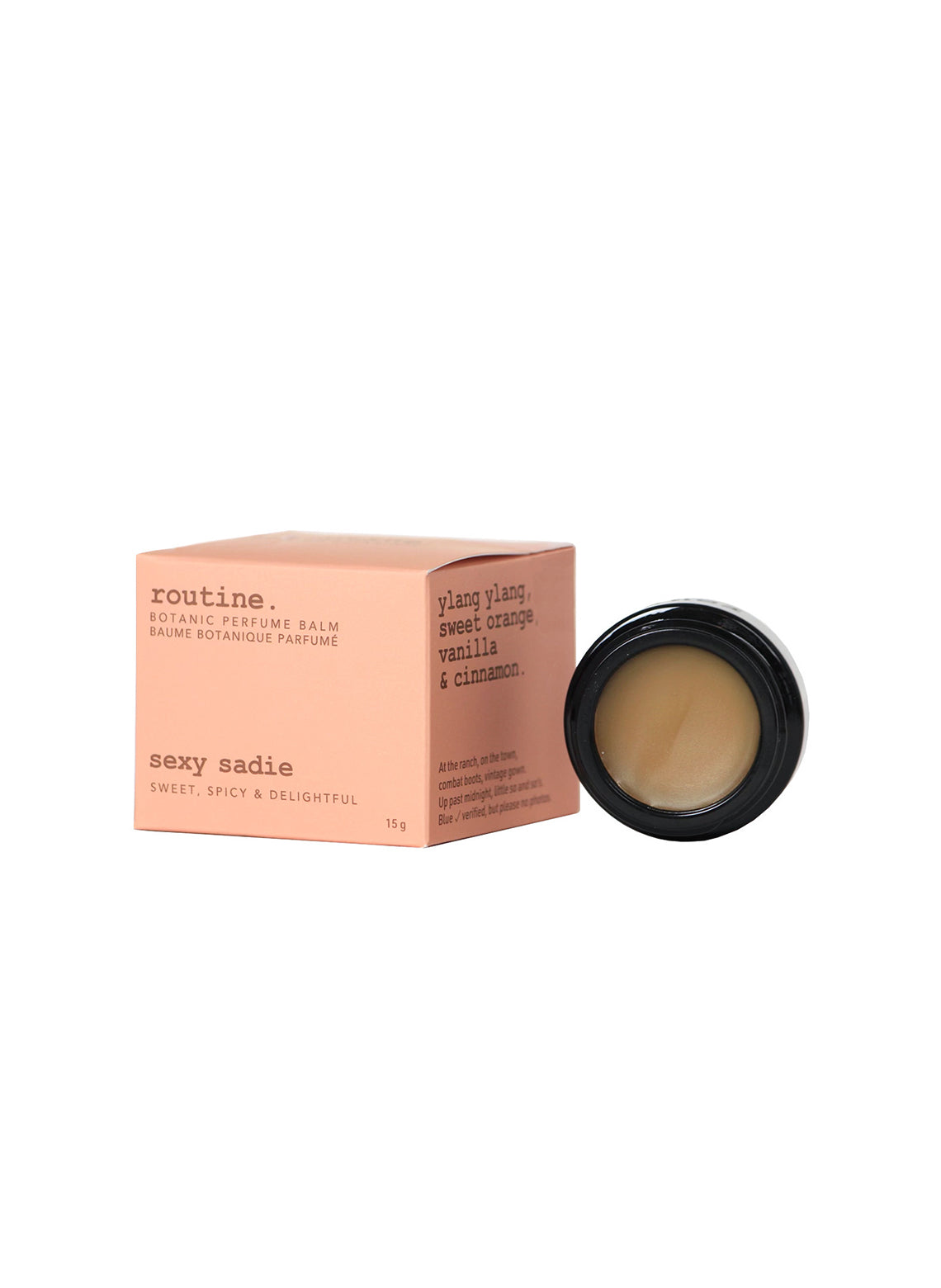 routine Sexy Sadie Natural Solid Perfume