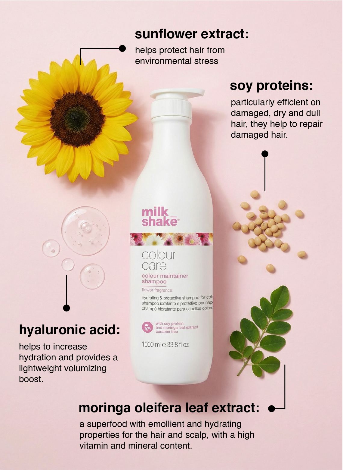 colour maintainer shampoo flower