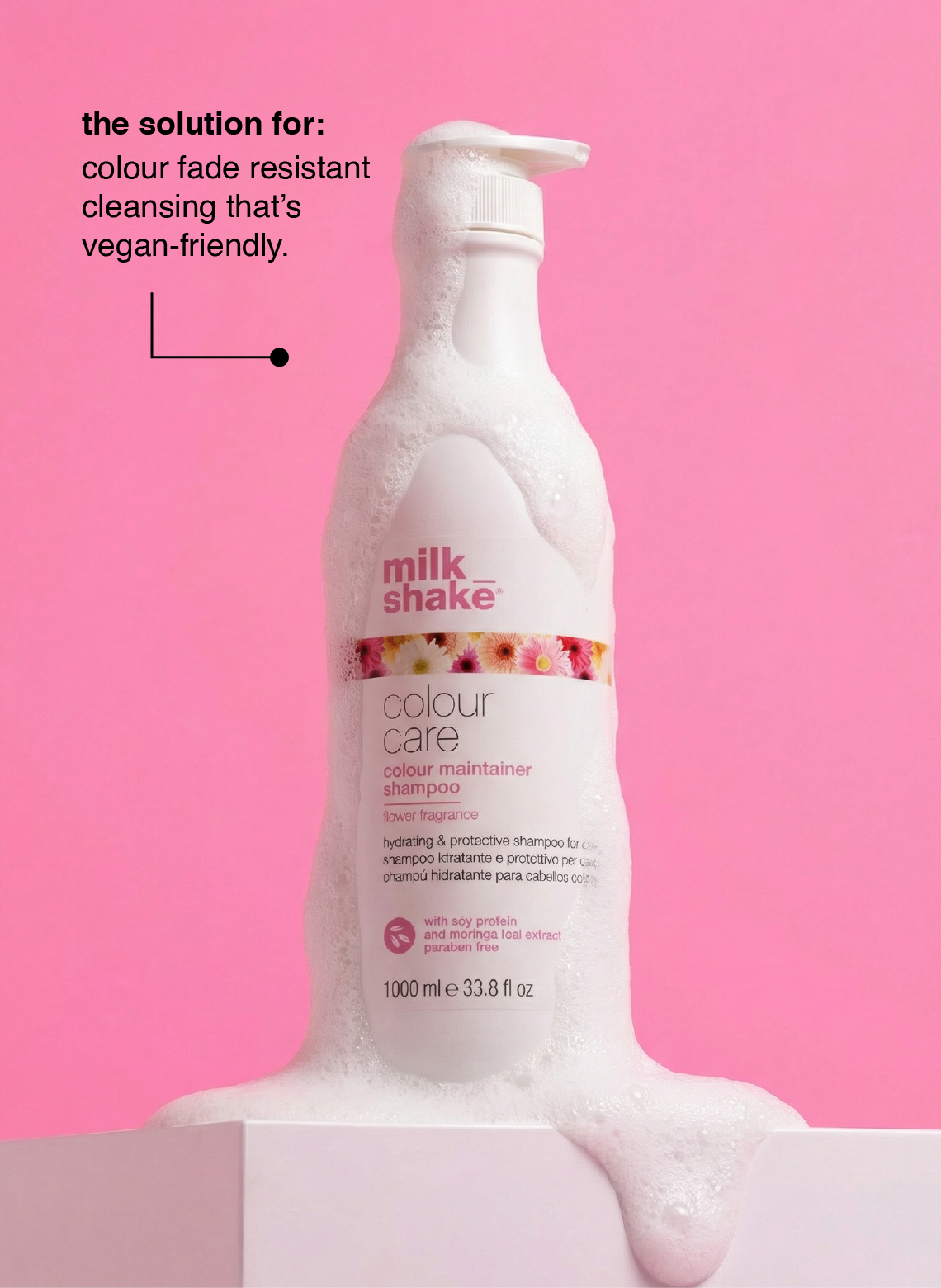 color maintainer shampoo flower 1LT