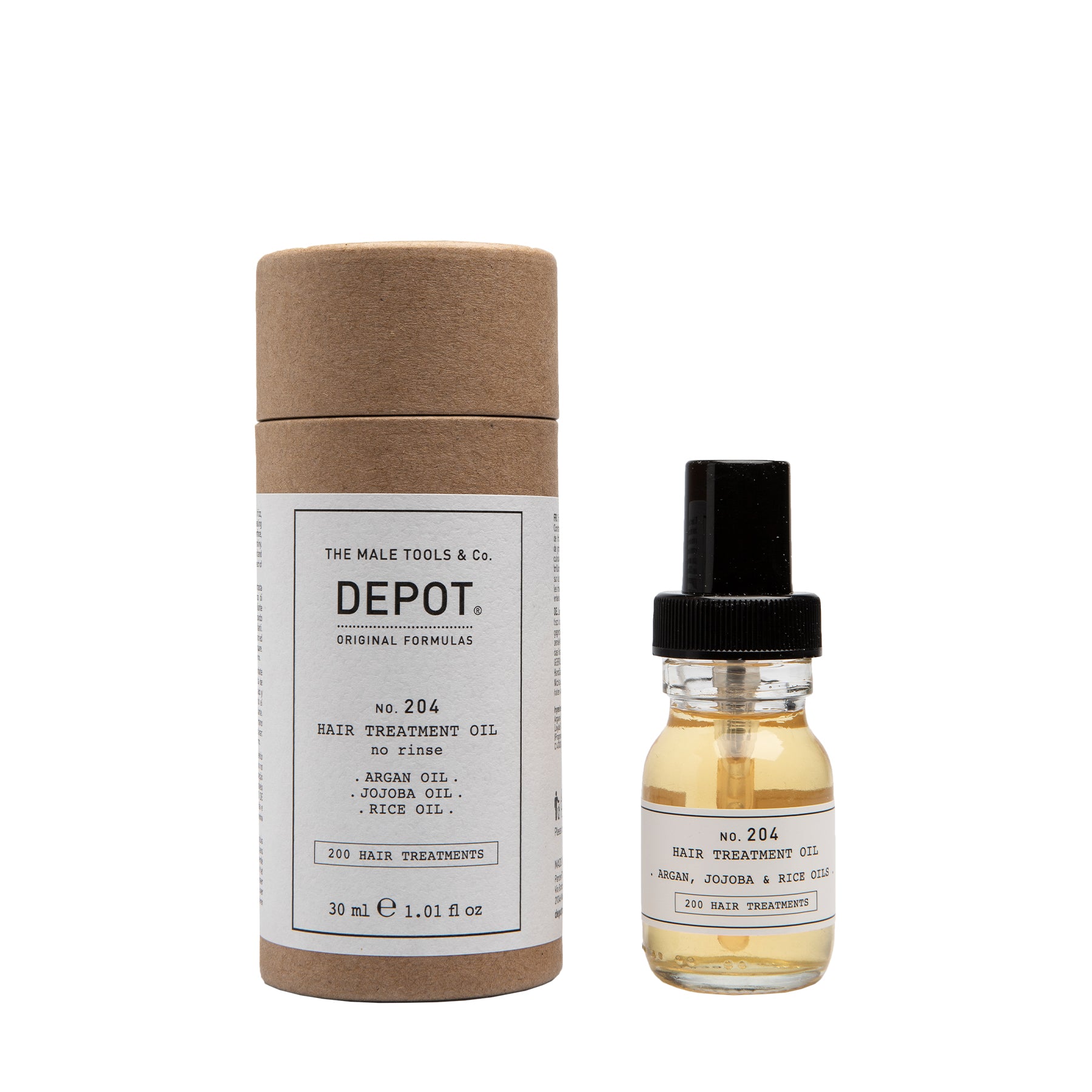 DEPOT NO. 204 HAIR TREATMENT OIL