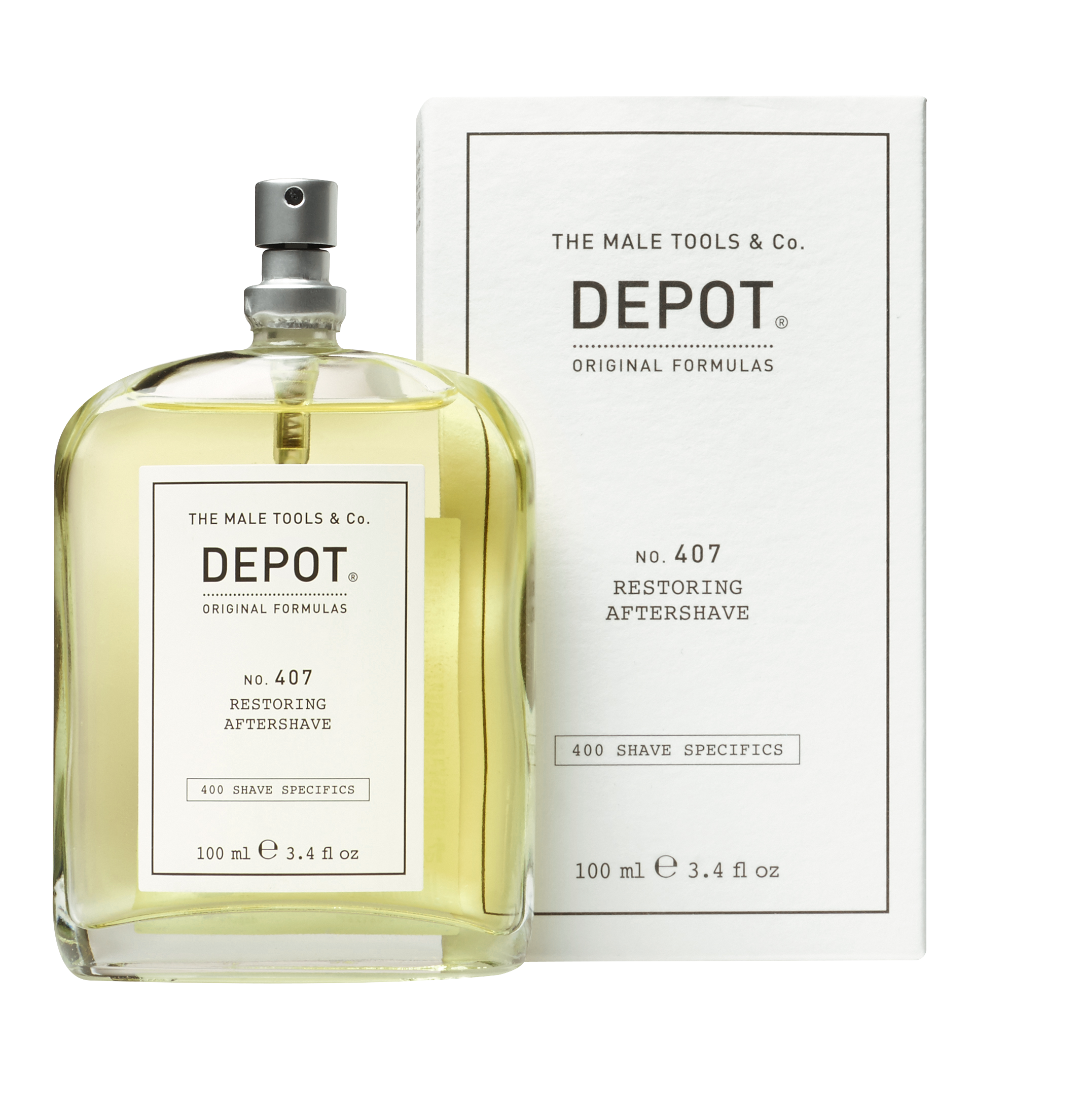 DEPOT NO. 407 RESTORING AFTERSHAVE