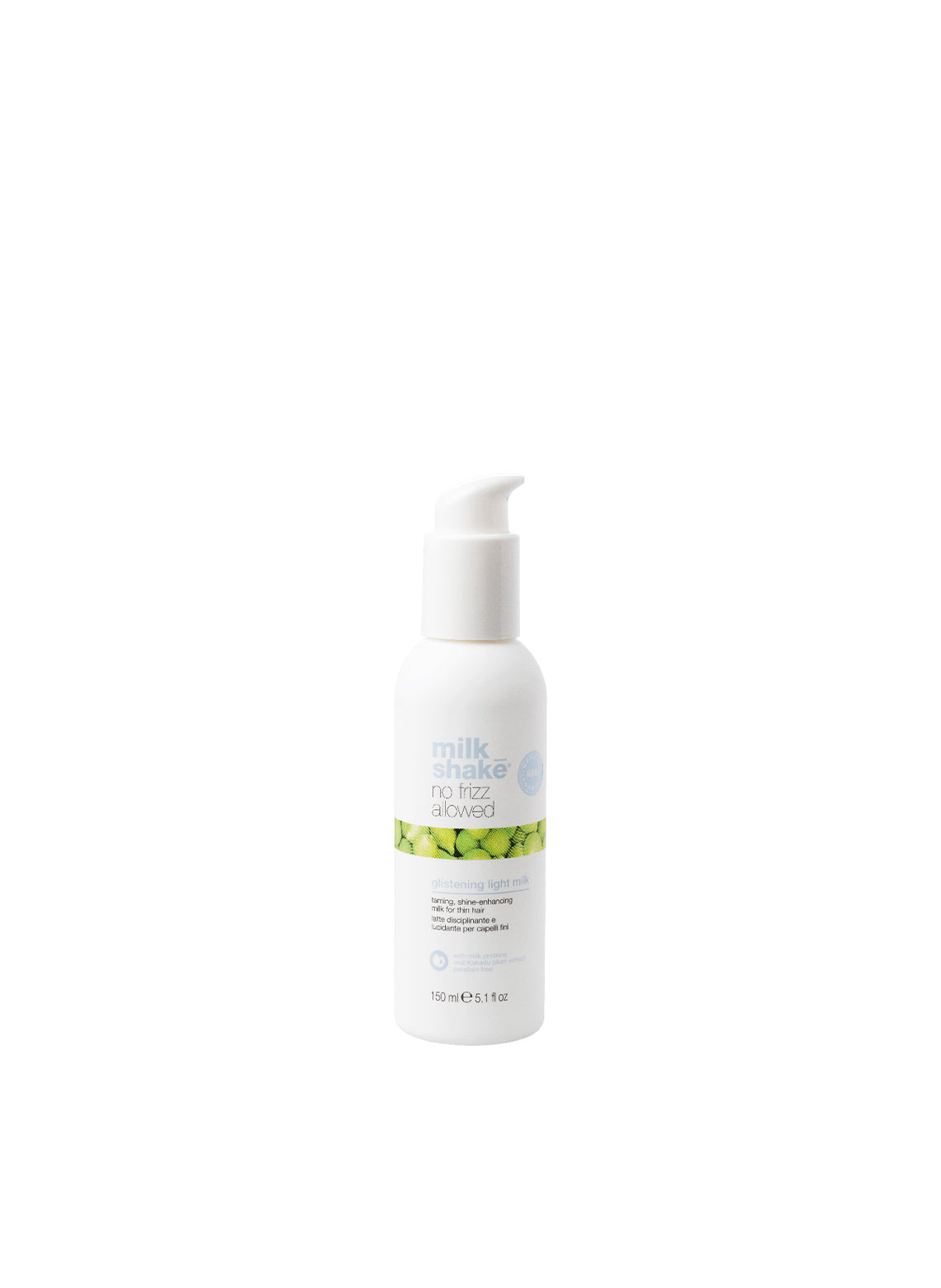 no frizz allowed glistening light milk 150ml - Aretha Natural Beauty 