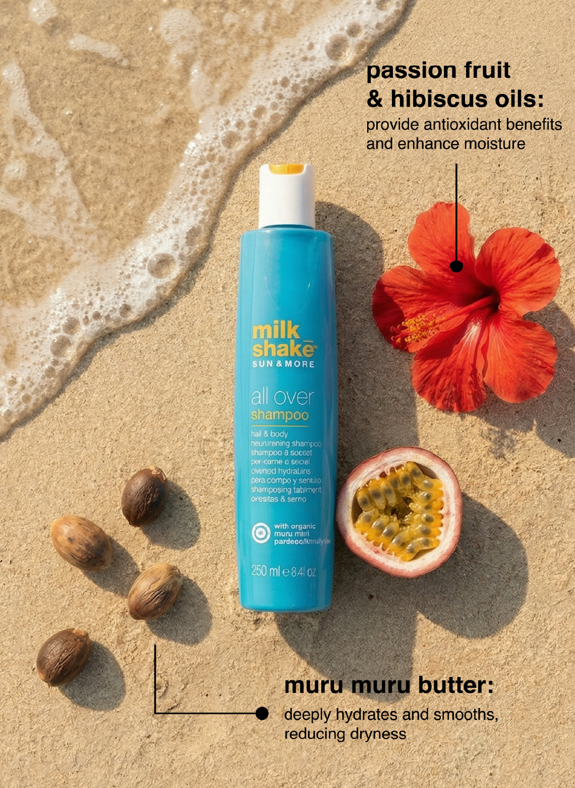 sun & more all over shampoo 250ml