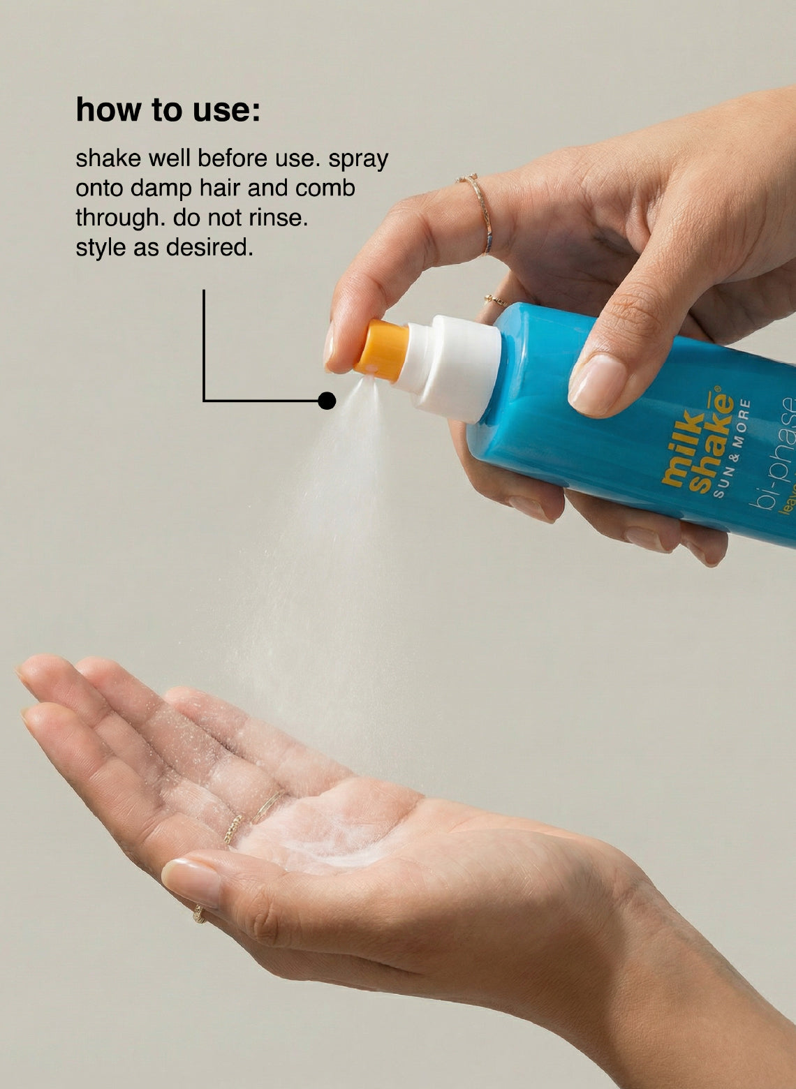 sun & more bi-phase leave in conditioner 250ml