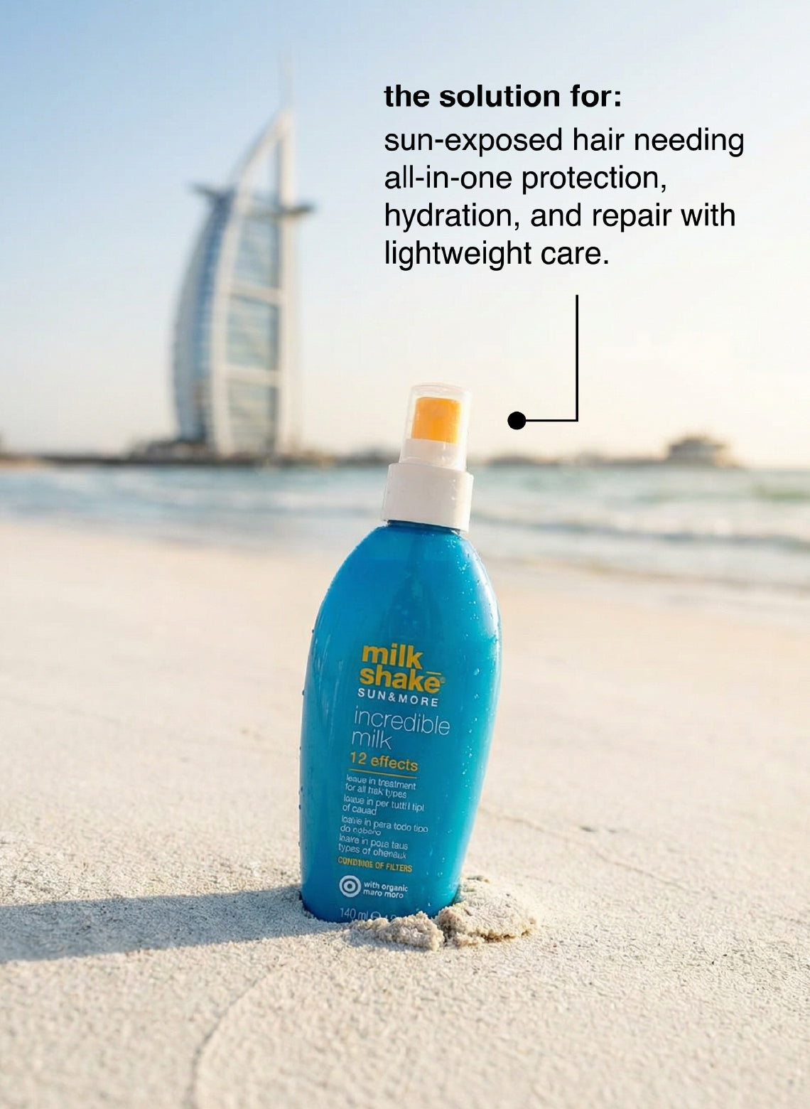 sun & more incredible milk 140ml