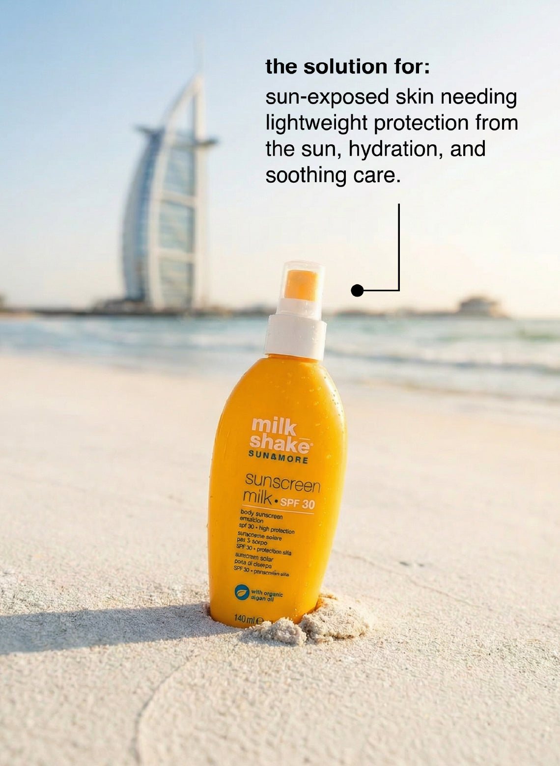 sun & more sunscreen milk SPF 30 140ml