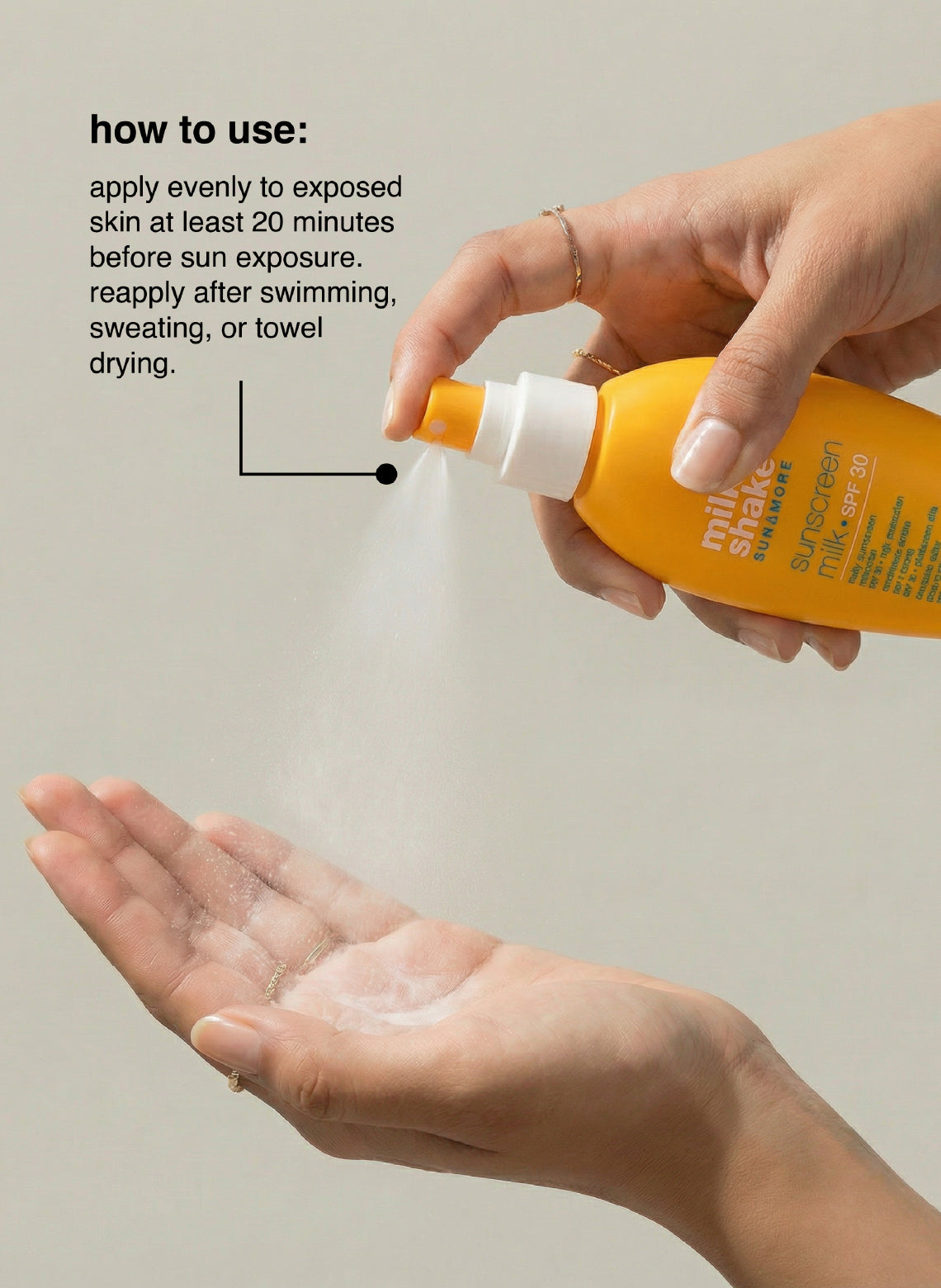 sun & more sunscreen milk SPF 30 140ml