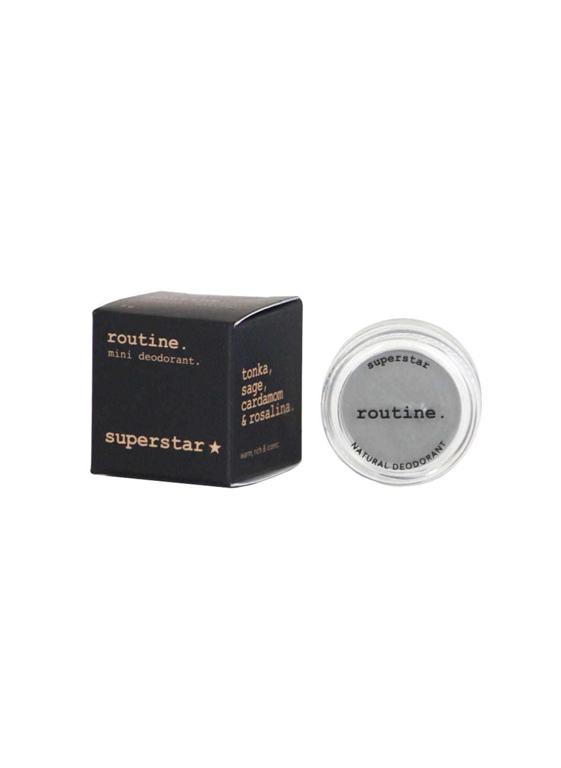 routine Superstar Mini Deodorant - Aretha Natural Beauty 