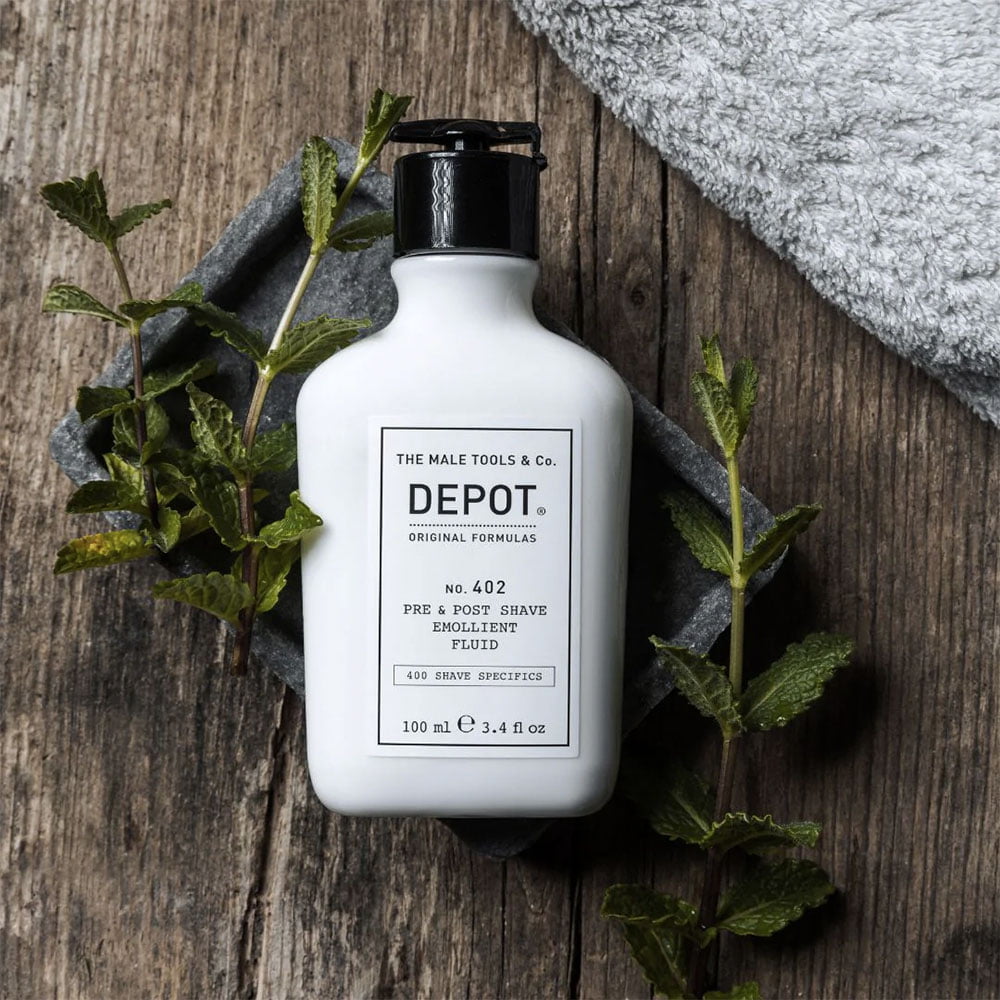 DEPOT NO. 402 PRE&POST SHAVE EMOLLIENT FLUID