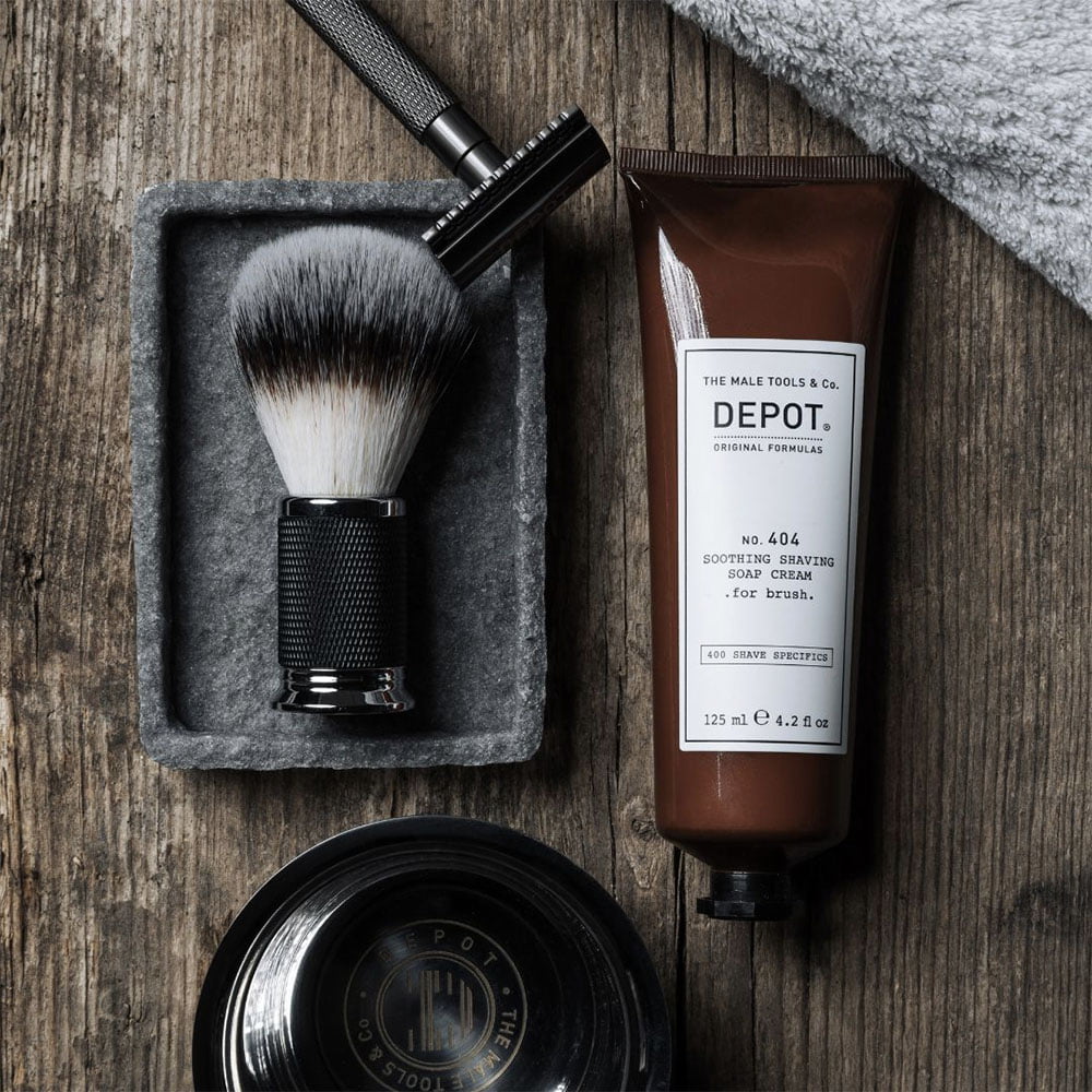 DEPOT NO. 404 SOOTHING SHAVING SOAP CREAM FOR BRUSH