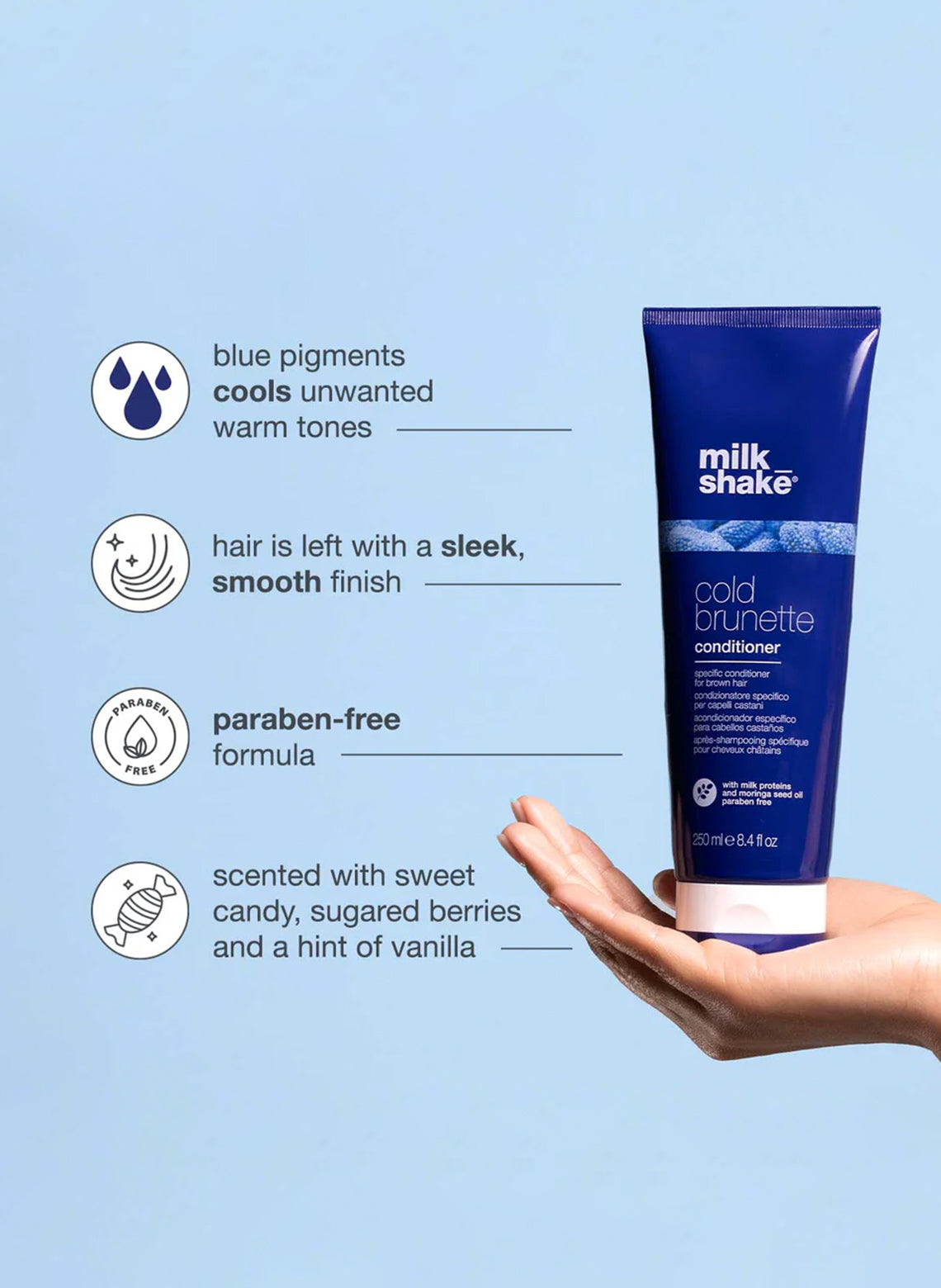 cold brunette conditioner 250ml