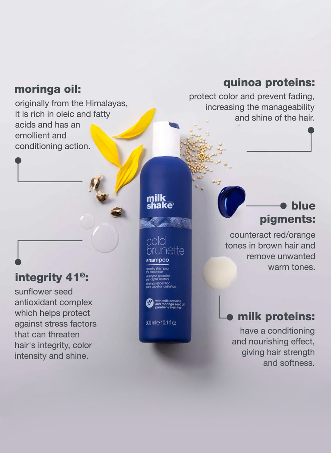 cold brunette shampoo 300ml