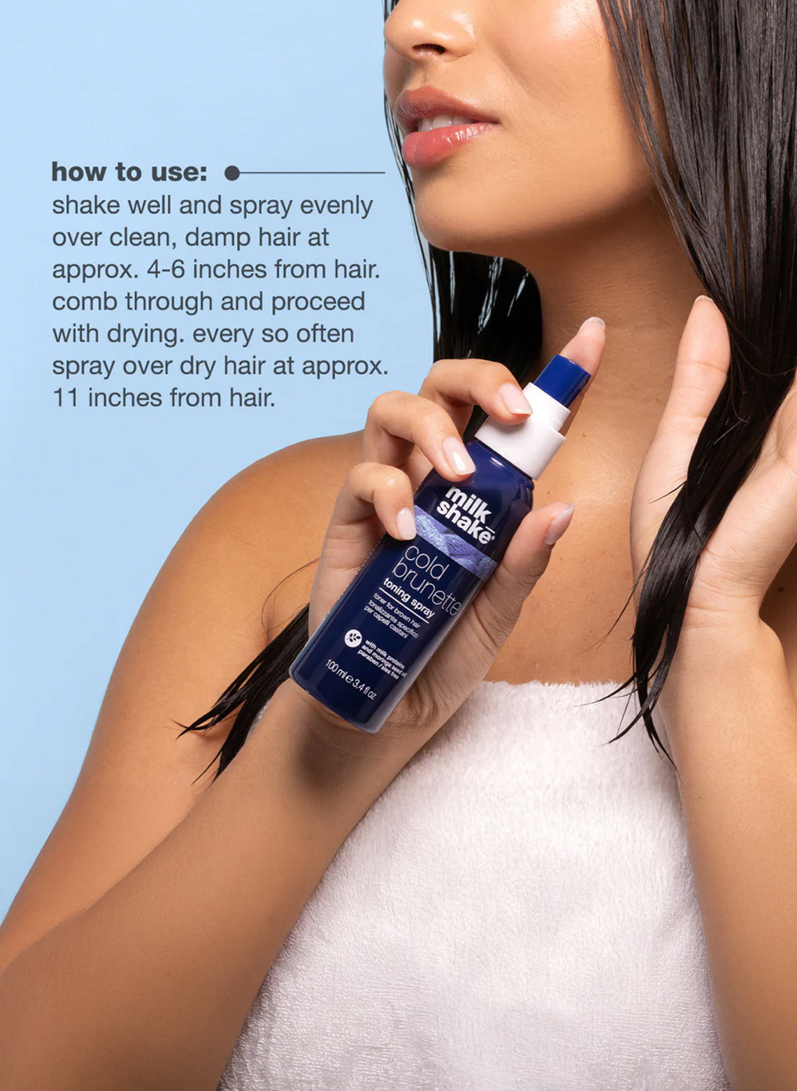 cold brunette toning spray 100ml
