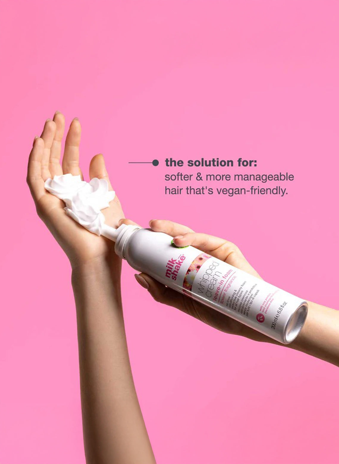whipped cream leave-in foam flower 200ml - Aretha Natural Beauty 