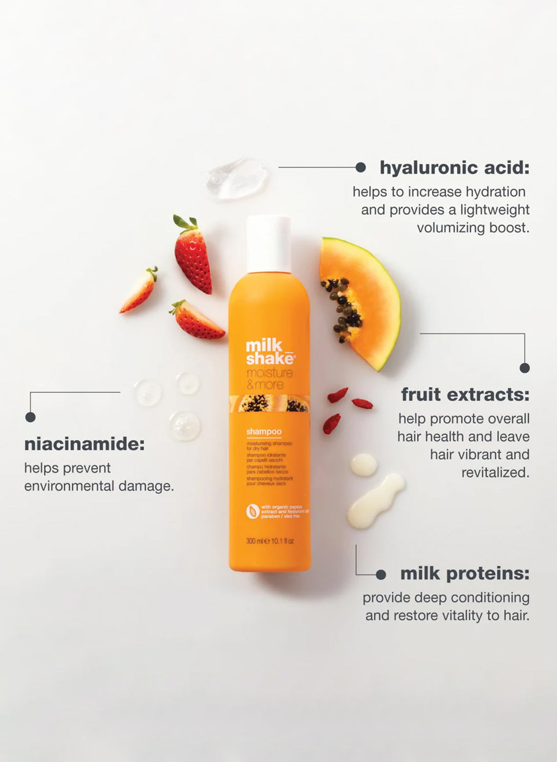 moisture & more shampoo 300ml