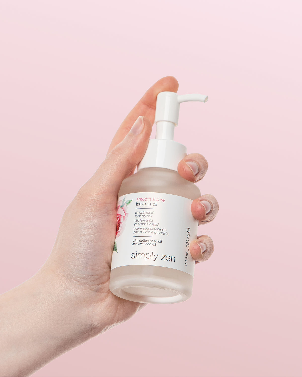 simply zen smooth & care leave in oil 100ml