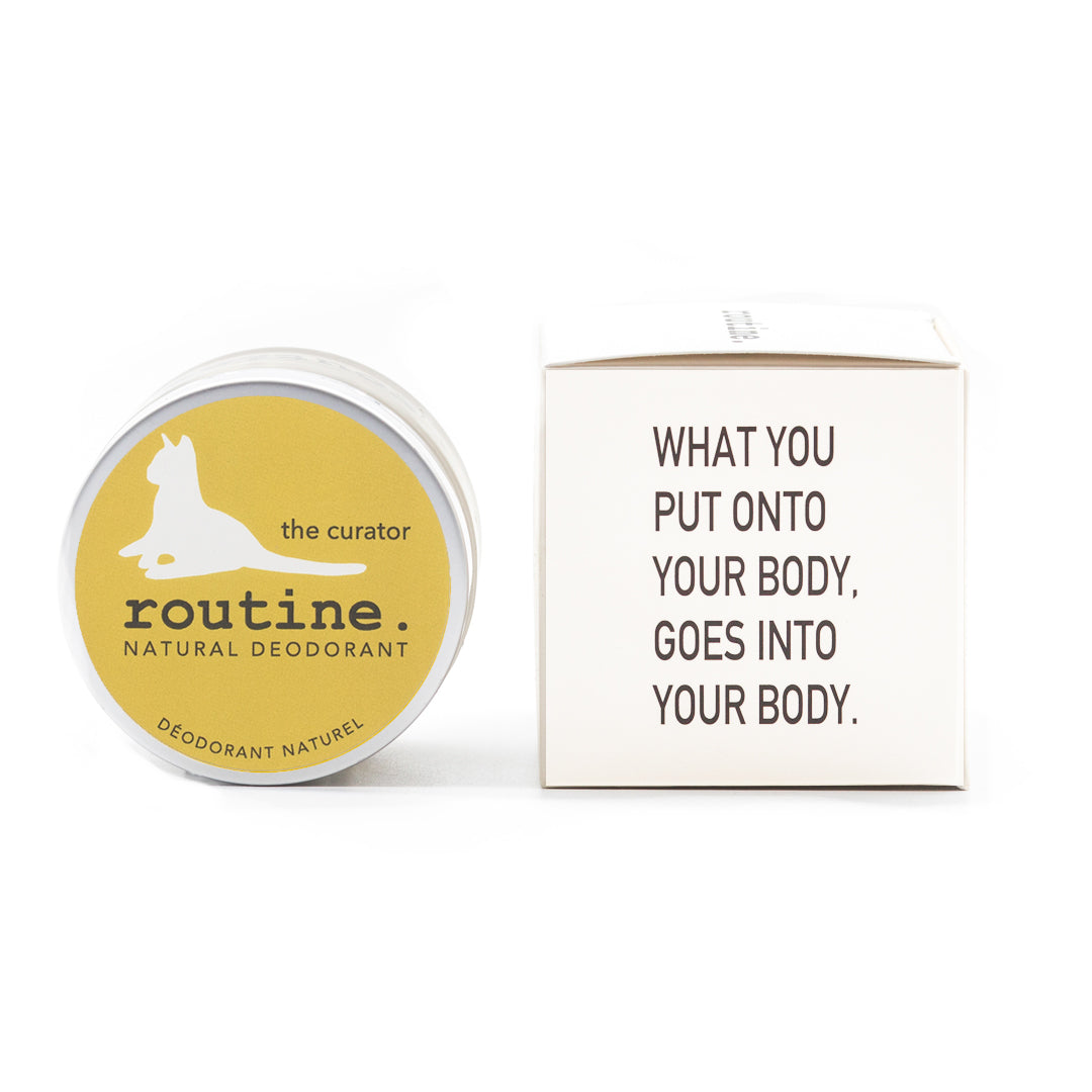 routine The Curator Natural Deodorant