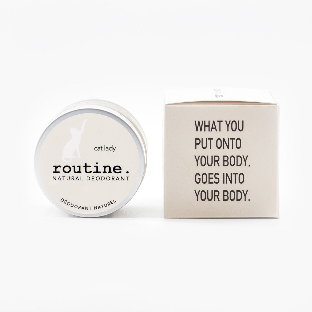 routine Cat Lady Natural Deodorant