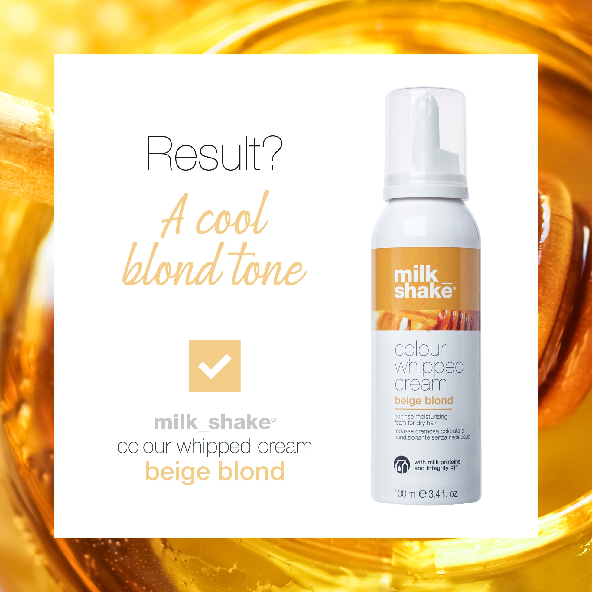 colour whipped cream beige blond 100ml