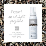 Color Whipped Cream - Light Grey
