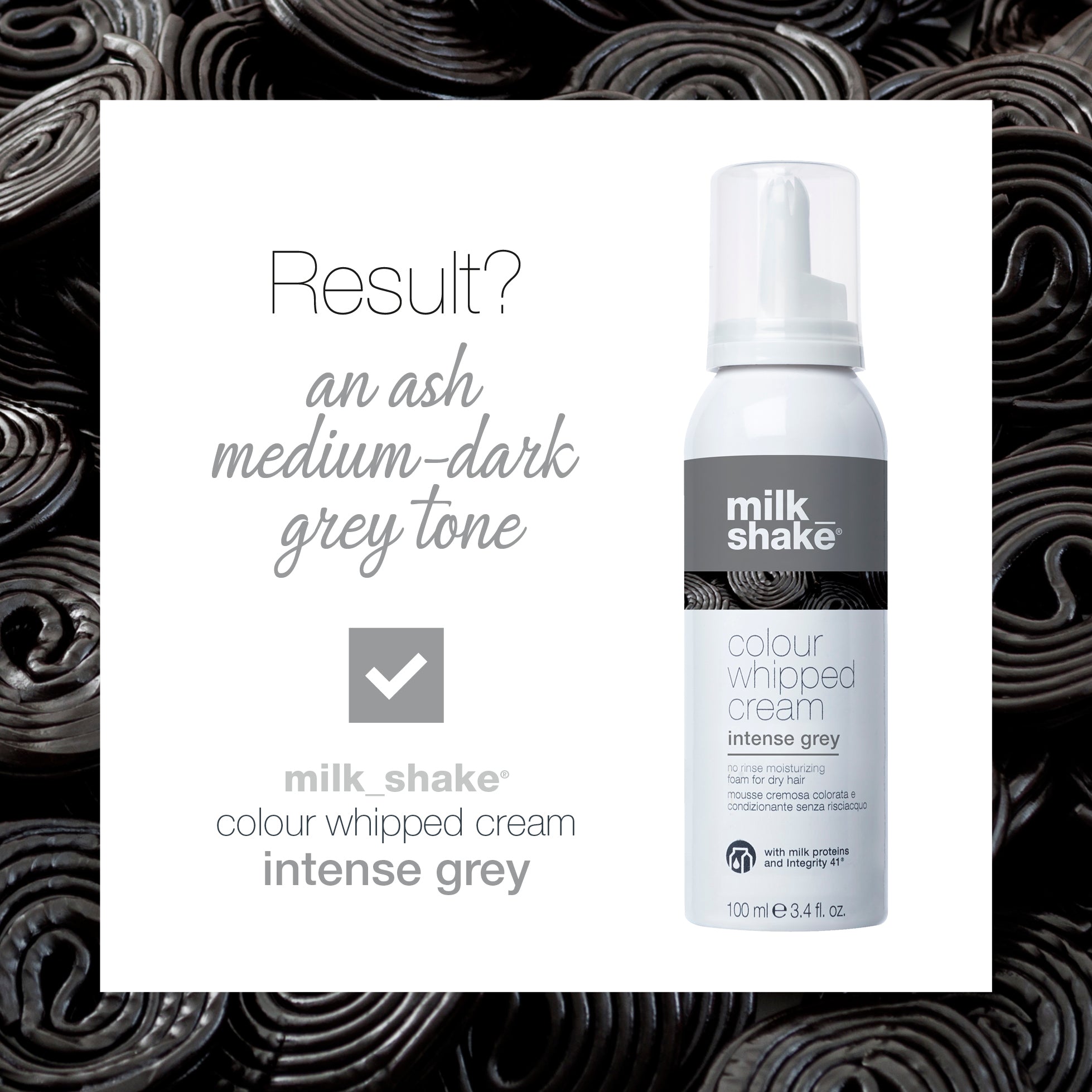 colour whipped cream intense grey 100ml