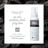 Color Whipped Cream - Intense Grey