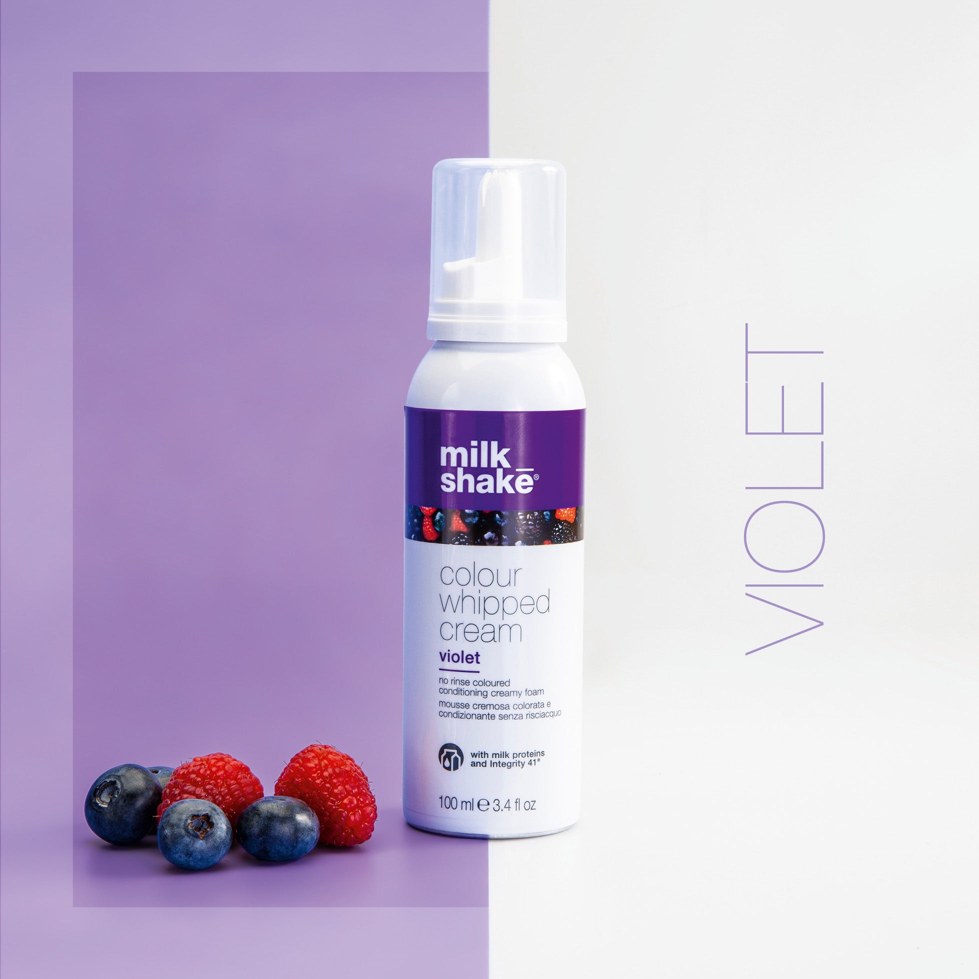 colour whipped cream violet 100ml