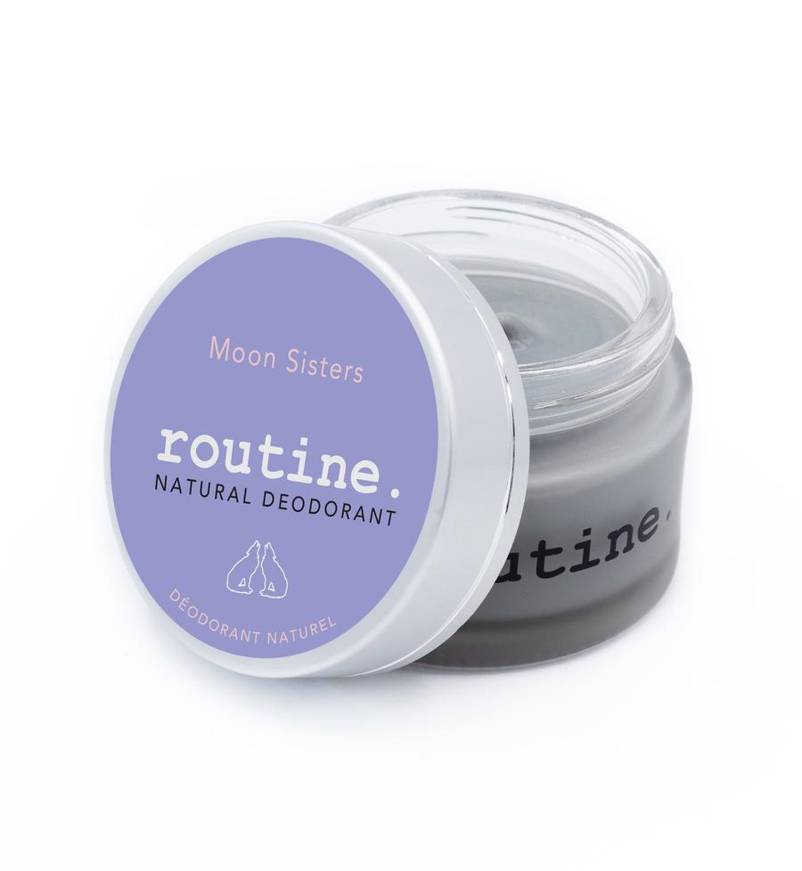 routine Moon Sisters Natural Deodorant