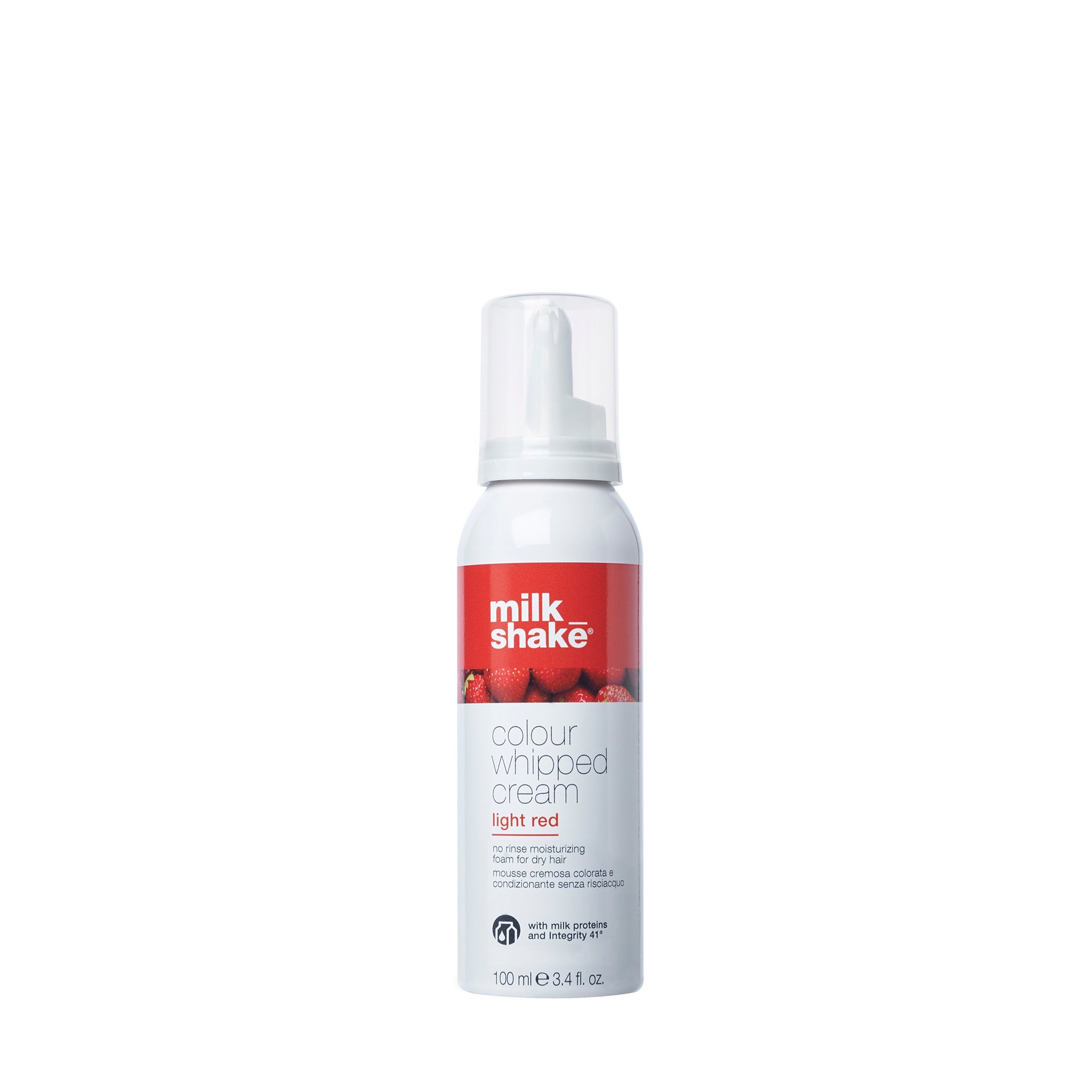 colour whipped cream light red 100ml